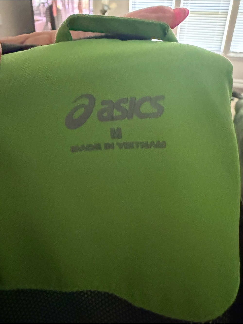 ASICS  Women's Green Running Jacket - Picture 3 of 7